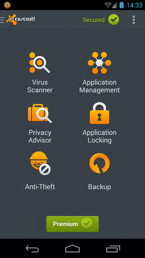 Avast Mobile Security and Antivirus Android